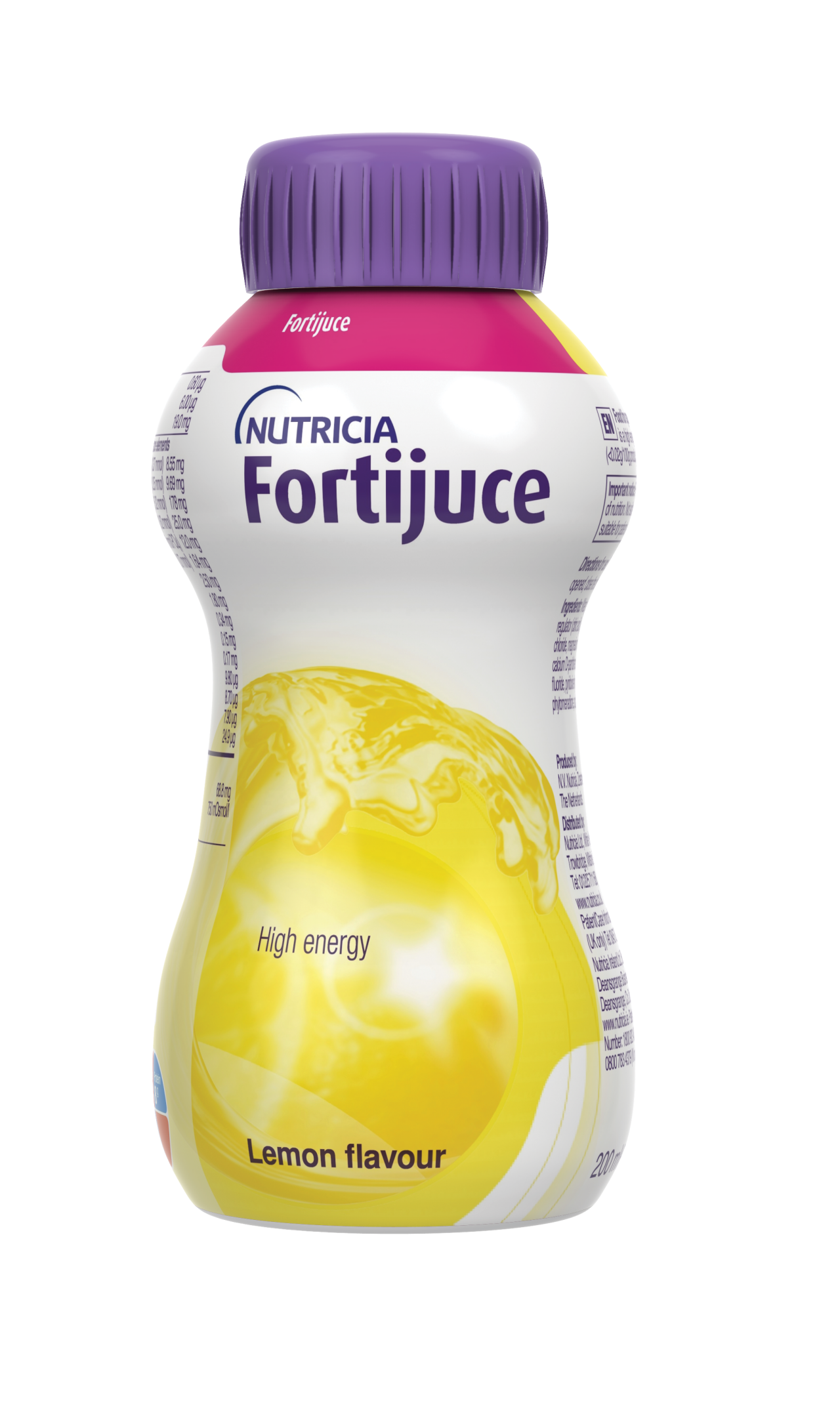 Fortijuce Lemon Packshot