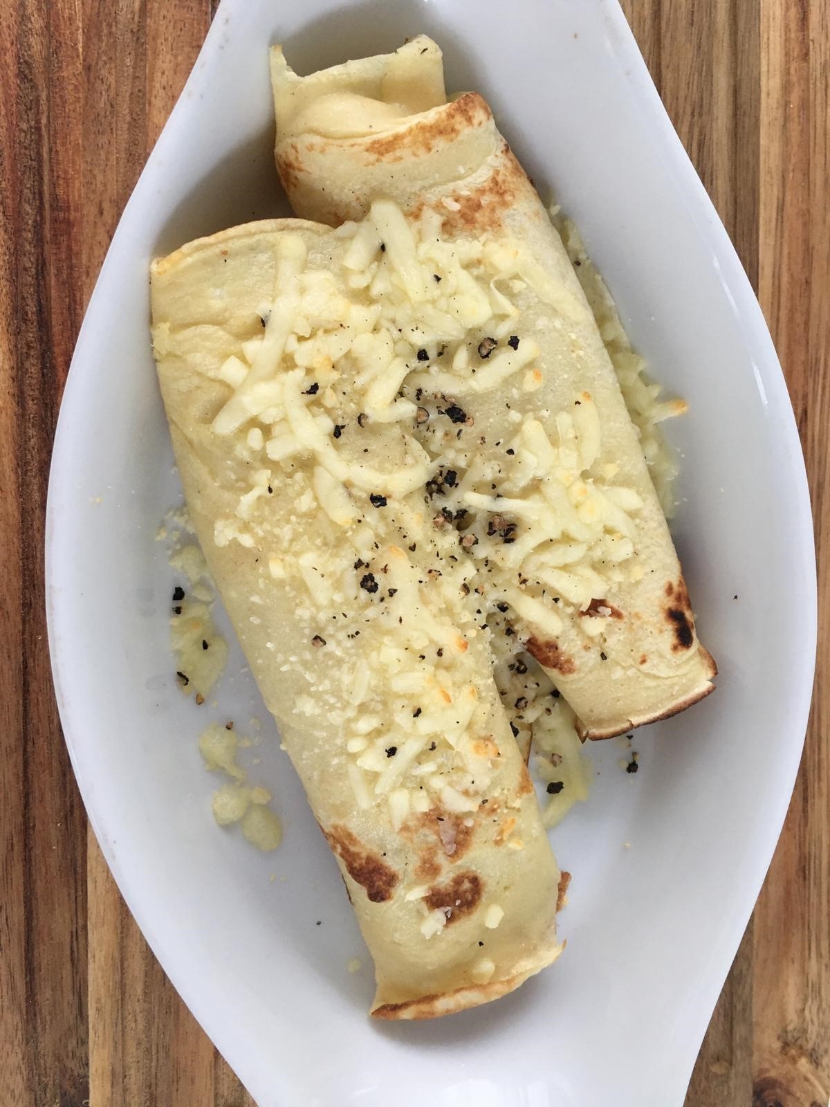Low protein pancake cannelloni